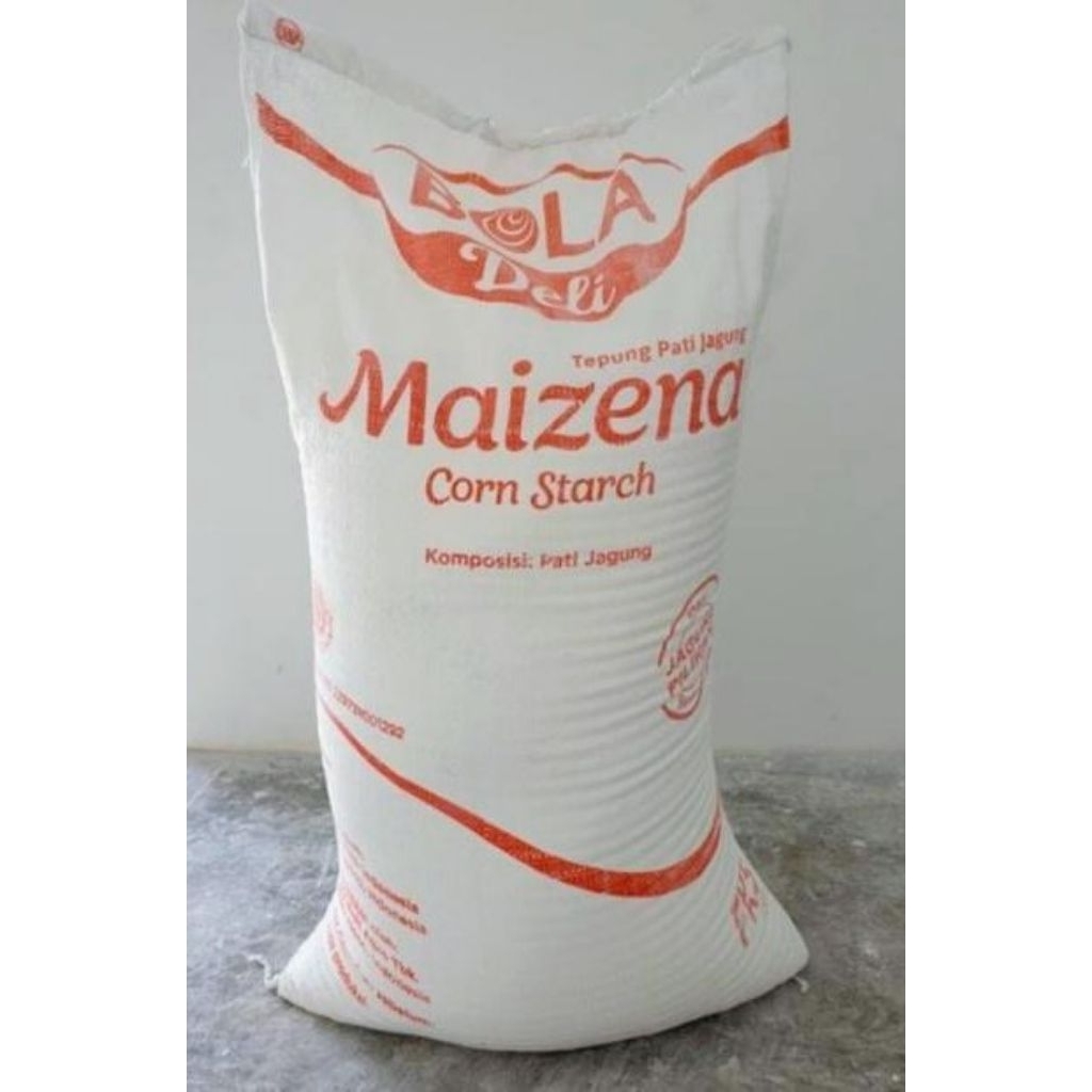 TEPUNG MAIZENA BOLA DELI 25KG / MAIZENA BOLA DELI 25KG