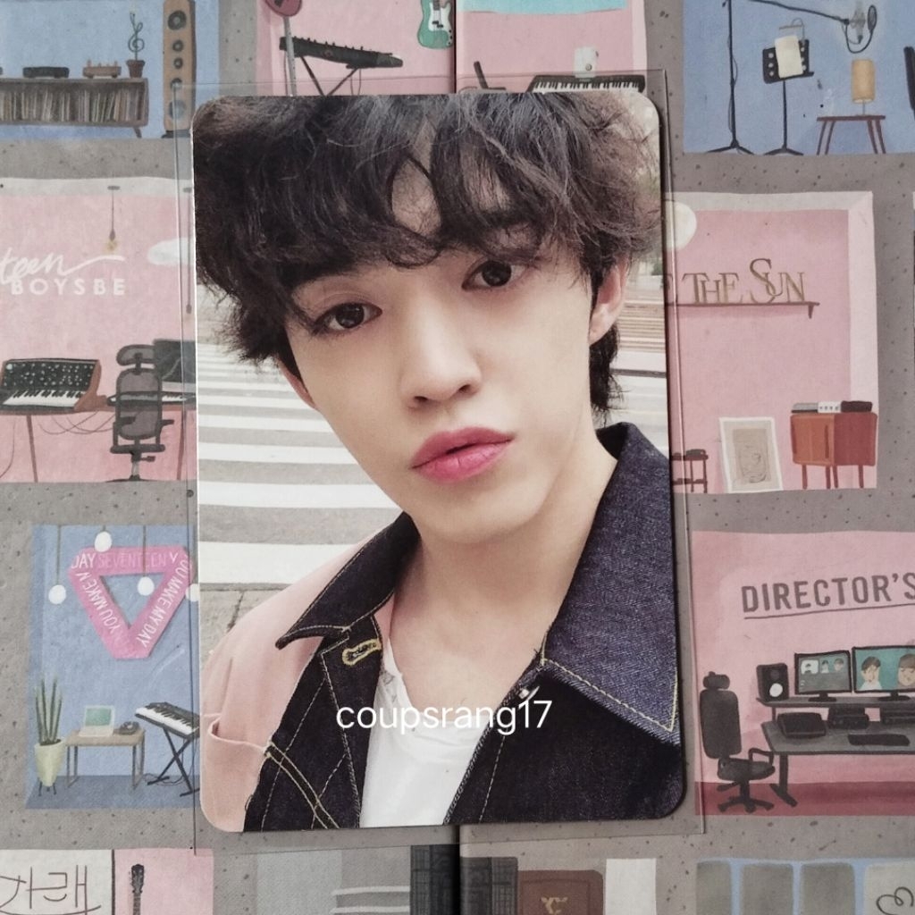 PHOTOCARD OFFICIAL SEVENTEEN SCOUPS CIMUMU HENGGARAE