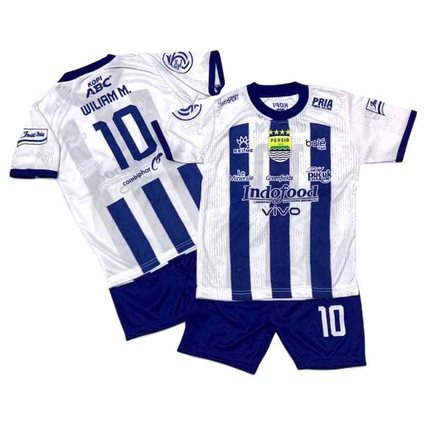 Setelan Baju Bola Persib Ciro Anak 1-14 Tahun || Setelan Sepakbola Anak Persib Ciro 1-14 Tahun