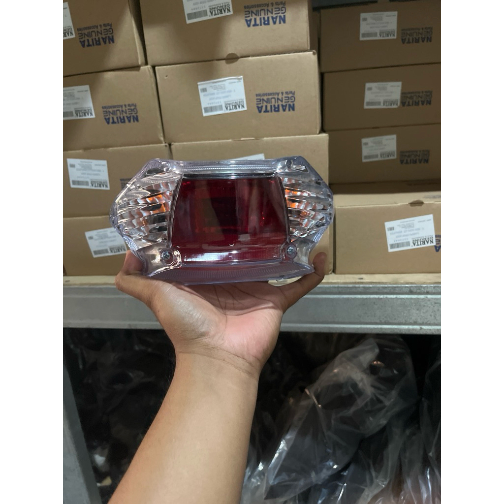 Stoplamp lampu belakang set motor Yamaha mio smile sporty tahun 2004-2012 karburator