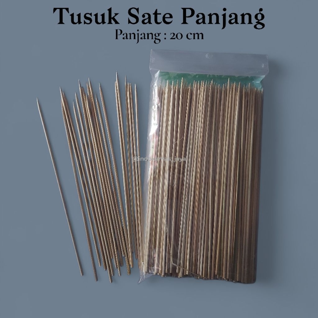 Tusuk Sate Panjang/ Tusuk Sate/ Tusuk Sosis/ Tusuk Sempol/ Tusuk Pentol Bakar/ Telur Gulung