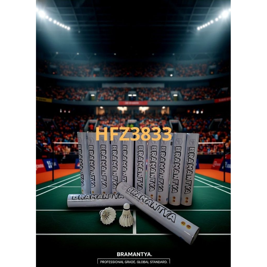 Shuttlecock Bramantya Gold Series | Kok Badminton | Original | Spinning type