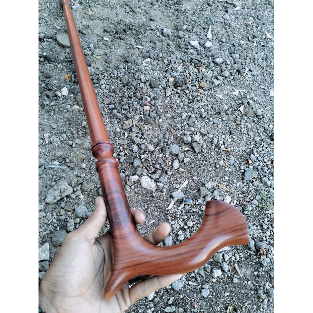 tongkat jalan kayu galih nagasari asli