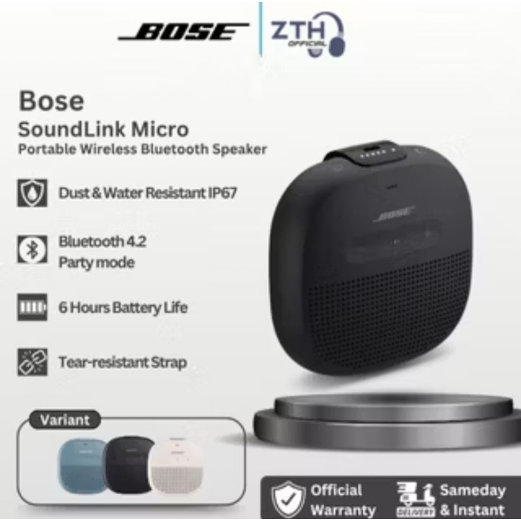 BOSE Soundlink Micro Portable Wireles Bluetooth Speaker