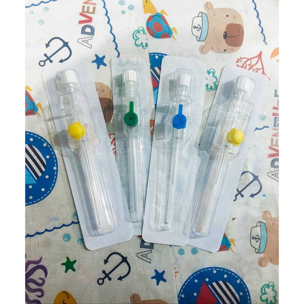 Jarum Infus Inflo IV Cannula Catheter Abbocath  18g, 22g, & 24g Nyaman Dan Tebal