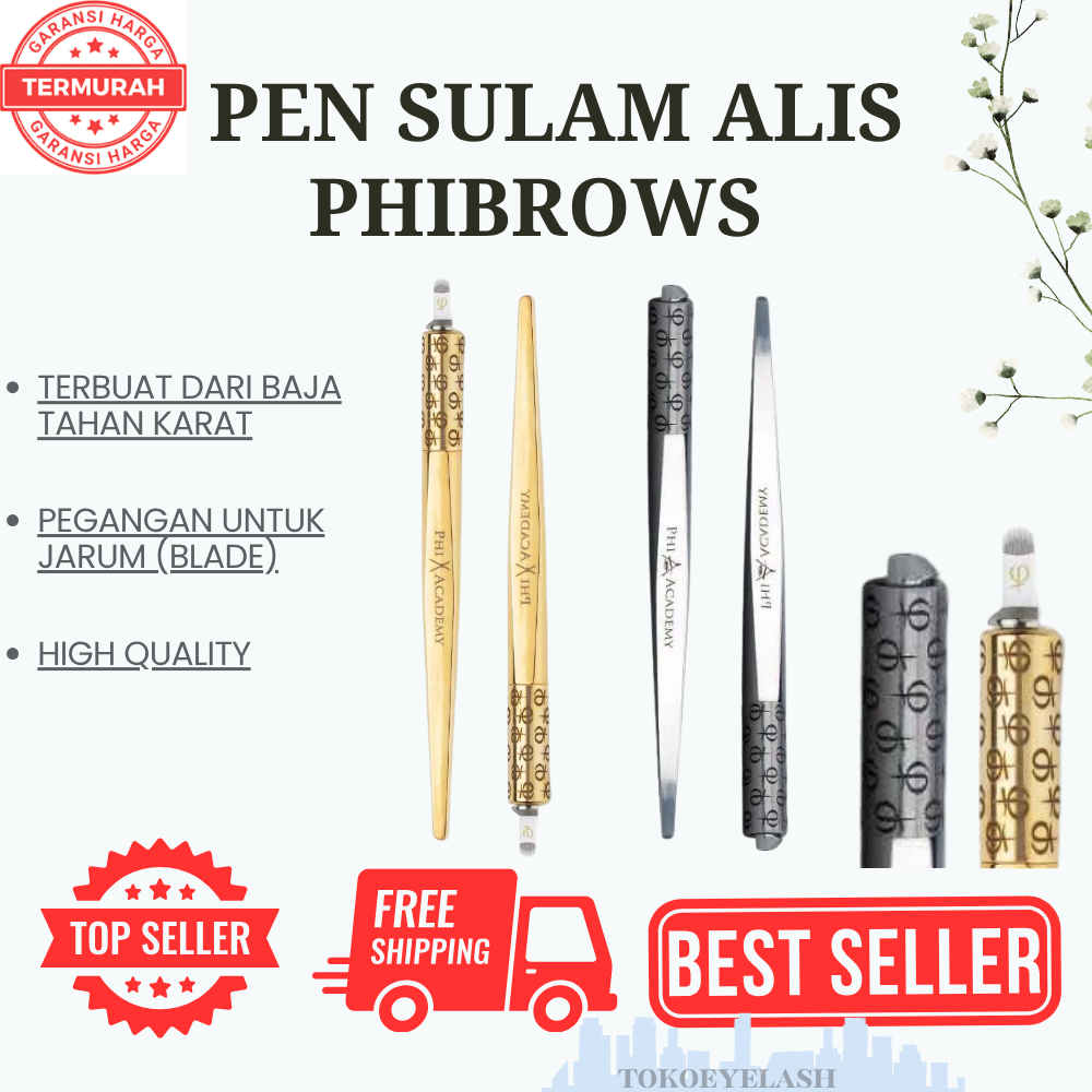 PEN SULAM ALIS PHI BROW ACADEMY / MICROBLADING PEN SULAM ALIS PHIBROWS / PEN SULAM ALIS MANUAL