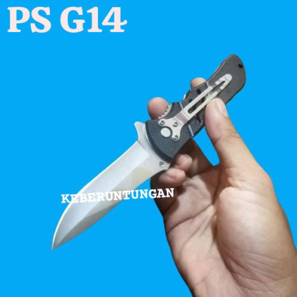 perkakas survival ganzo G14 / Survival Kit /Pisau Lipat Bisa COD