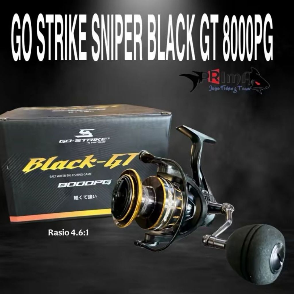 Reel Go Strike Black GT 8000 PG