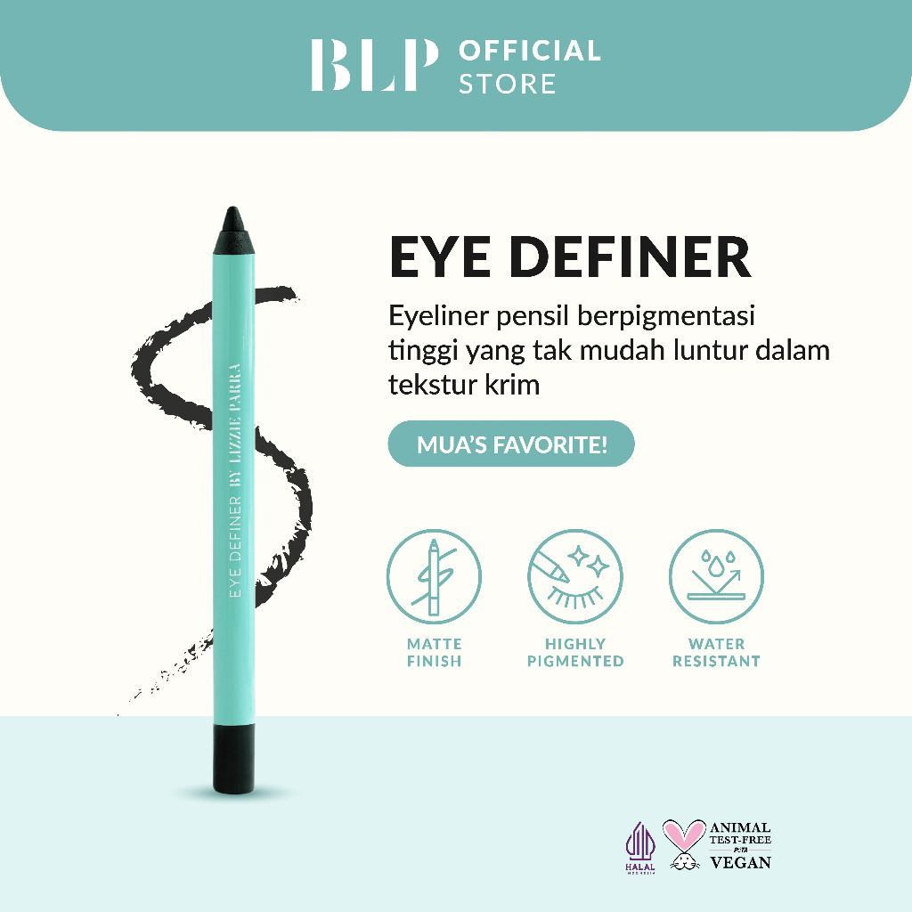 BLP - Eye Definer - Noir - Eyeliner - Waterproof Creamy Eyeliner