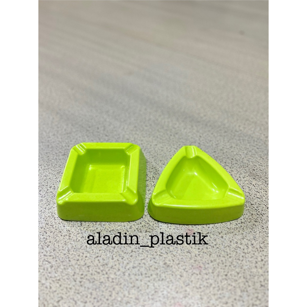 Asbak melamin persegi/ segi 3