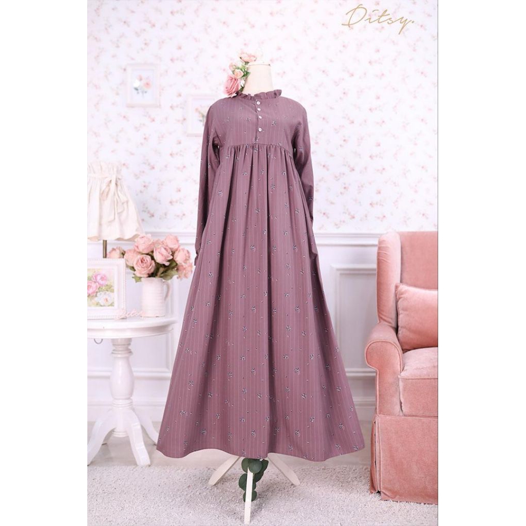 Ditsy Nightgown Ariella dusty pink M