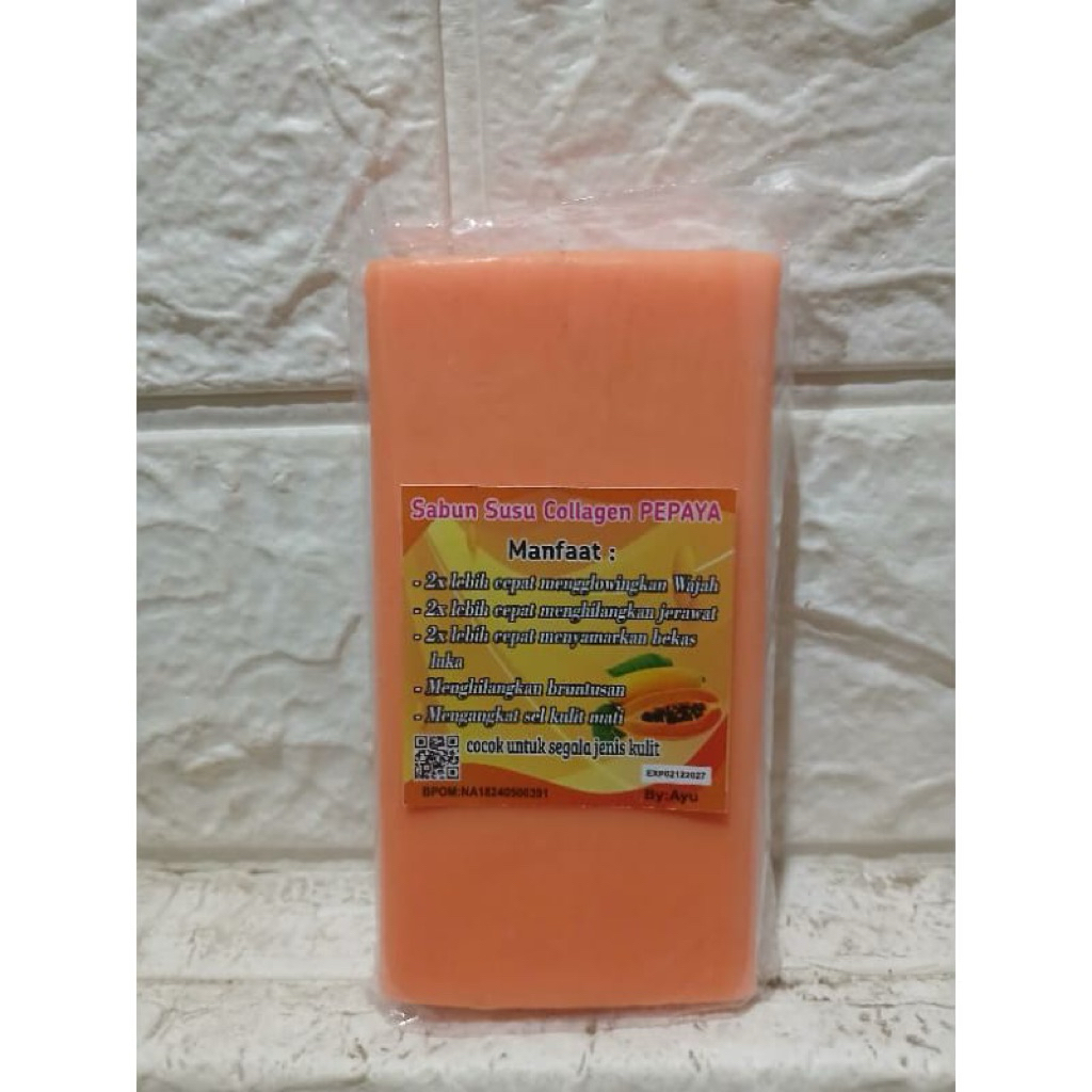 Sabun SUSU VIRAL collagen PEPAYA