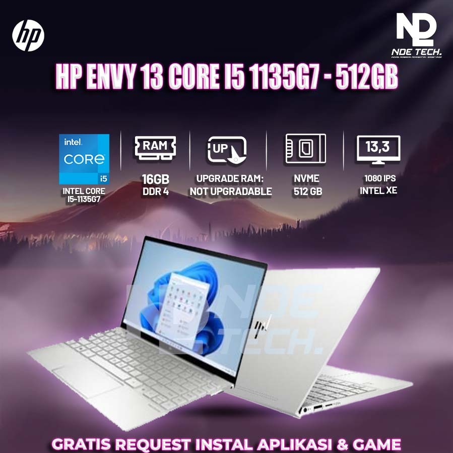 HP ENVY 13 CORE I5 1135G7