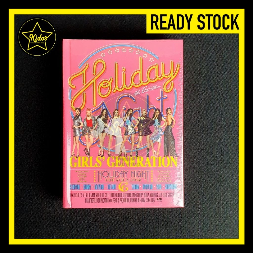 GIRLS GENERATION / SNSD ALBUM VOL. 6 ~ HOLIDAY NIGHT