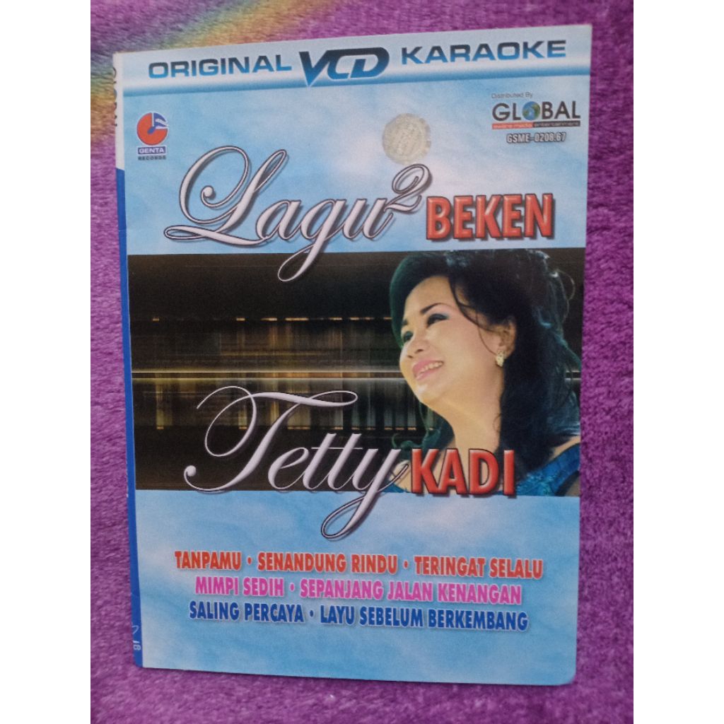 VCD LAGU BEKEN TETTY KADI