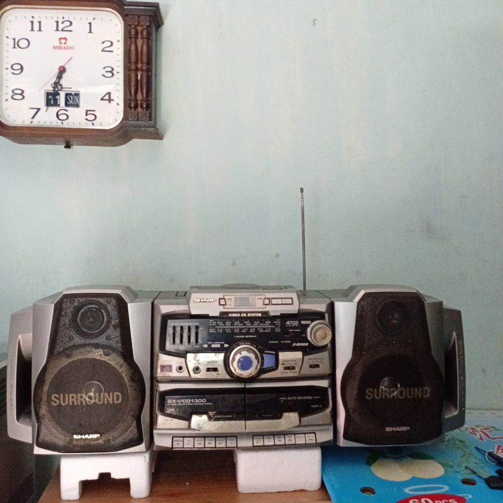 SHARP GX - VCD1300L Radio Tape