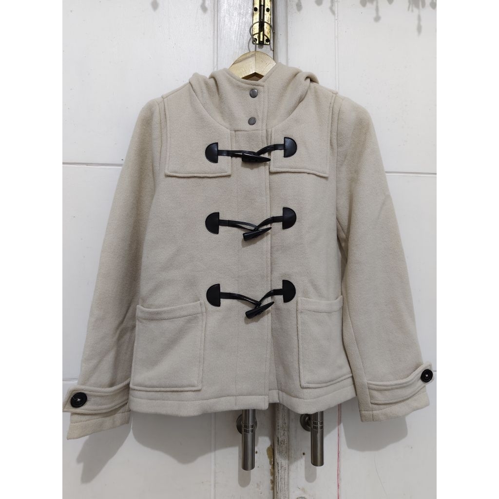 Coat Wool Crop Kimtan Hoodie