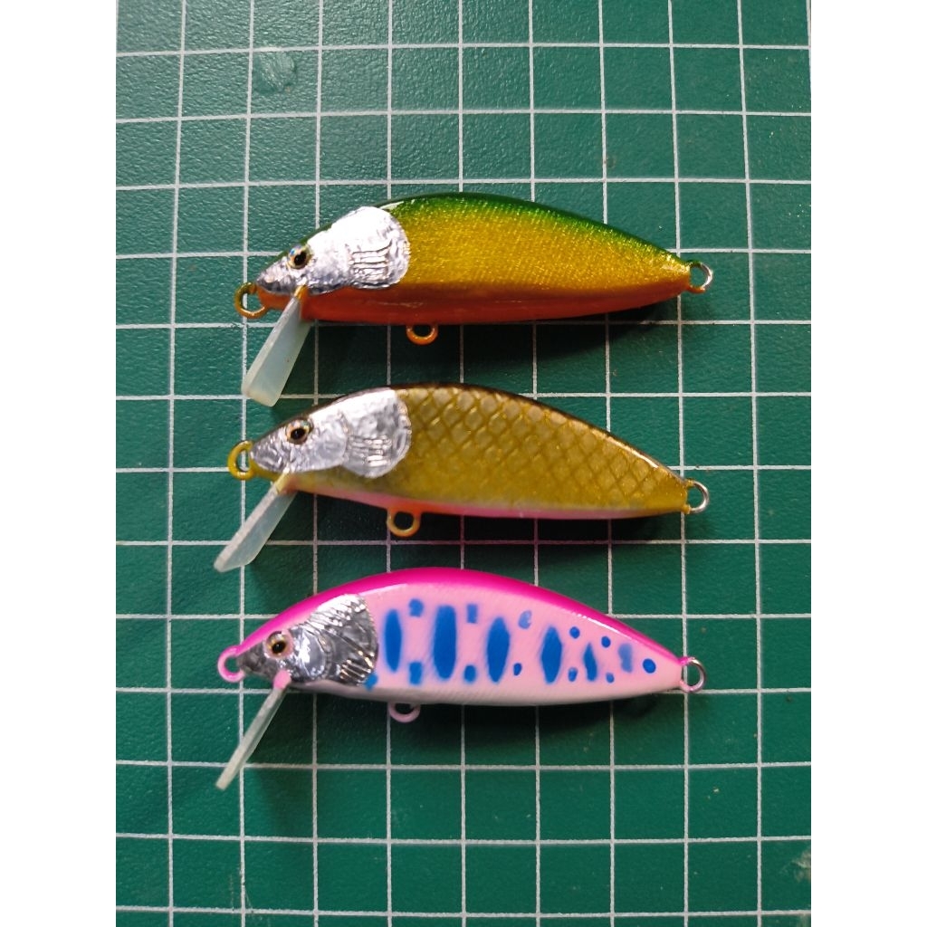 Minnow Kusen Sinking 5,5cm Umpan Casting Hampala | Lure Casting Ampuh