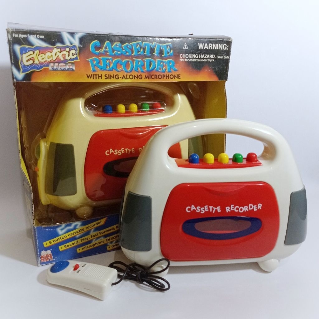 Pemutar Kaset Pita Tape Portable Sing A-Long Kids Cassette Recorder Not My First Sony