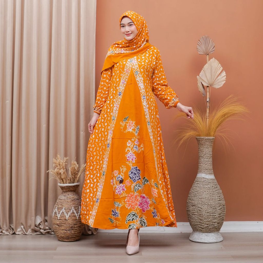 one set Hijab  batik pekalongan