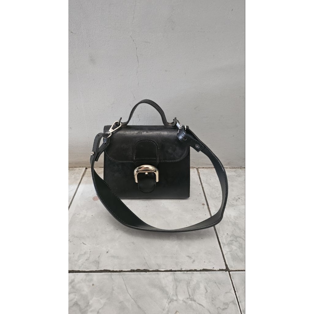 (preloved) Mini Bag / Tas Hitam Kecil Korea