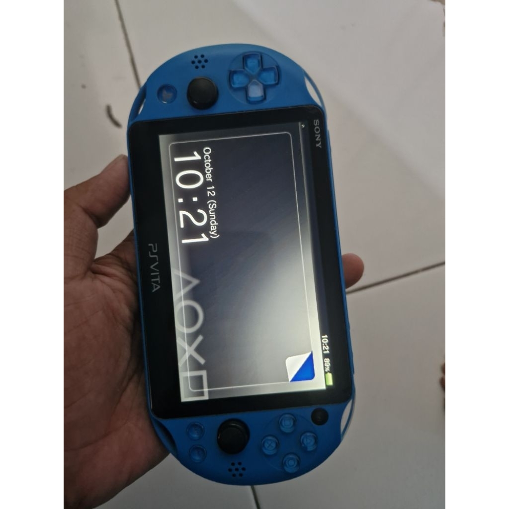 ps vita slim ice blue cfw