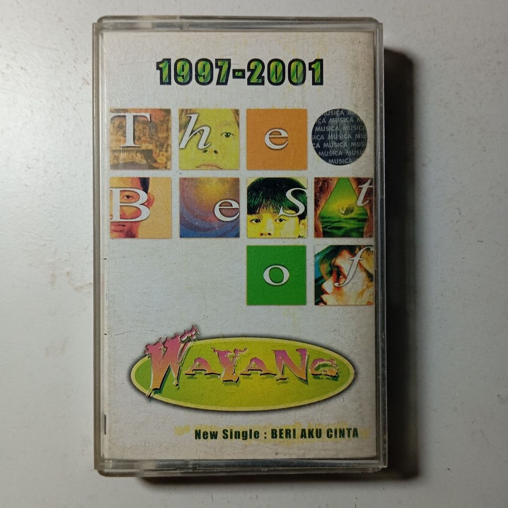Kaset Pita Wayang Band The Best Of 1997-2001