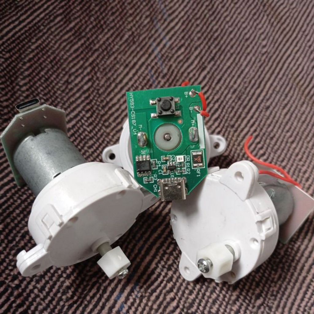 Dinamo+Gerabox+Modul Blender Mini Chopper 3,7v