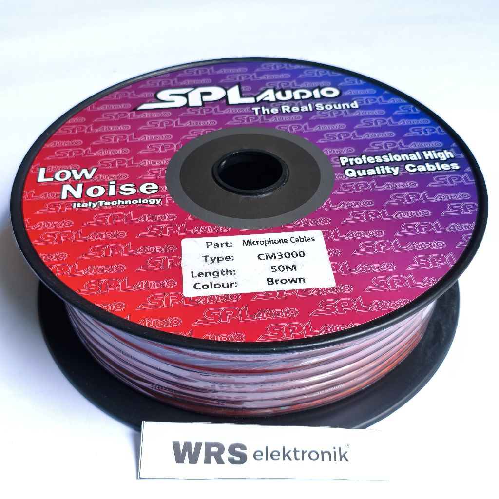 Kabel mic stereo SPL AUDIO CM3000 per Roll 50meter