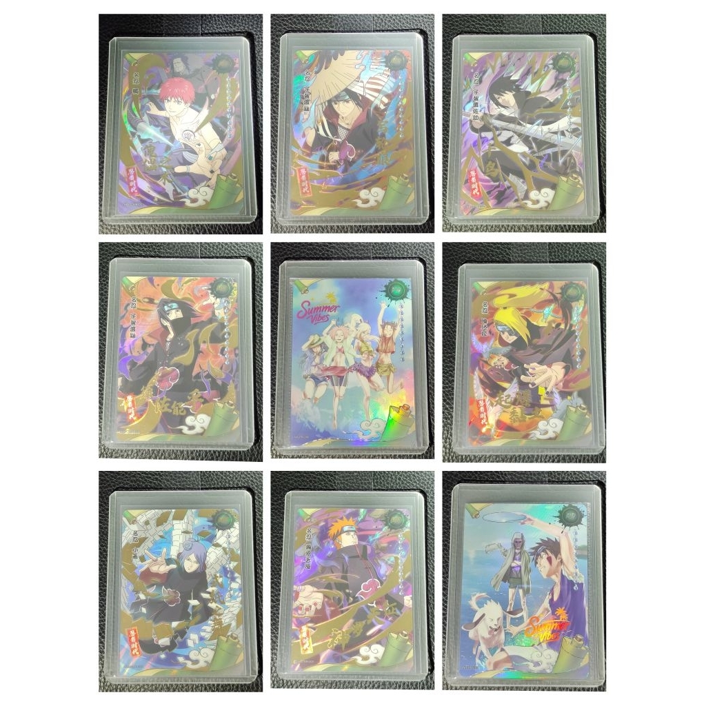 Kartu Kayou Naruto Original Gatcha Random TCG – Koleksi Kartu Anime Foil Langka