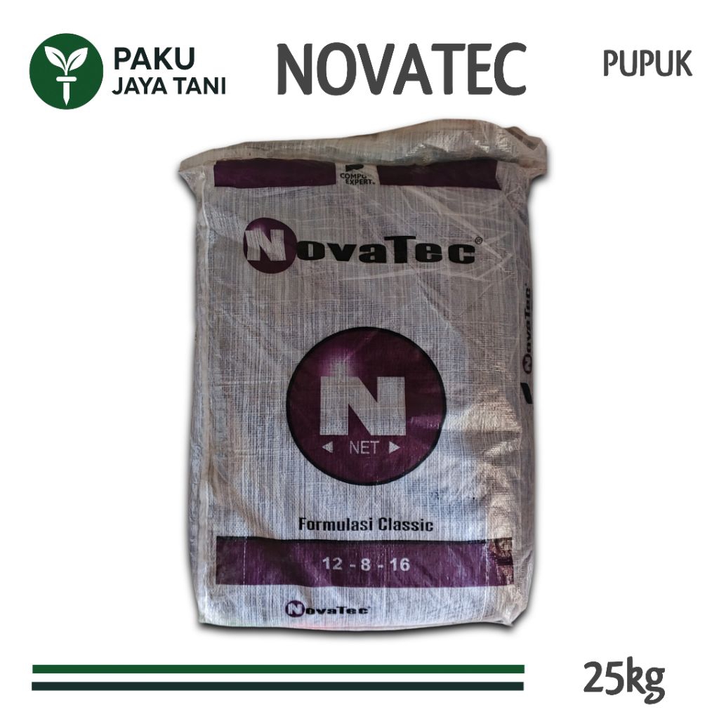 NOVATEC - 25kg | PUPUK NPK NOVATEC | PUPUK GENERATIF | PUPUK PELEBAT BUAH | PUPUK NOVATEC FORMULASI 