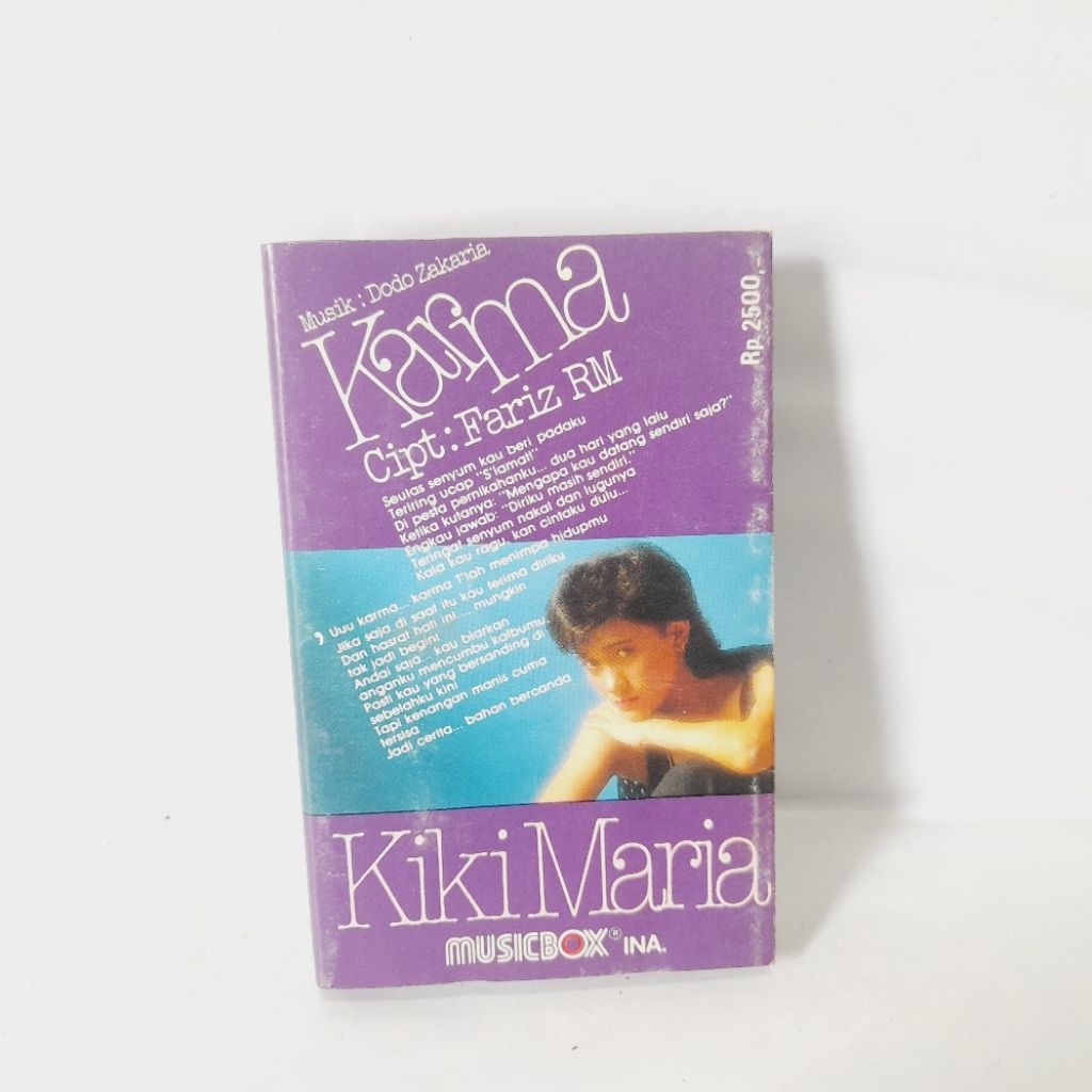 Kaset Kiki Maria - Karma Cipt. Fariz RM