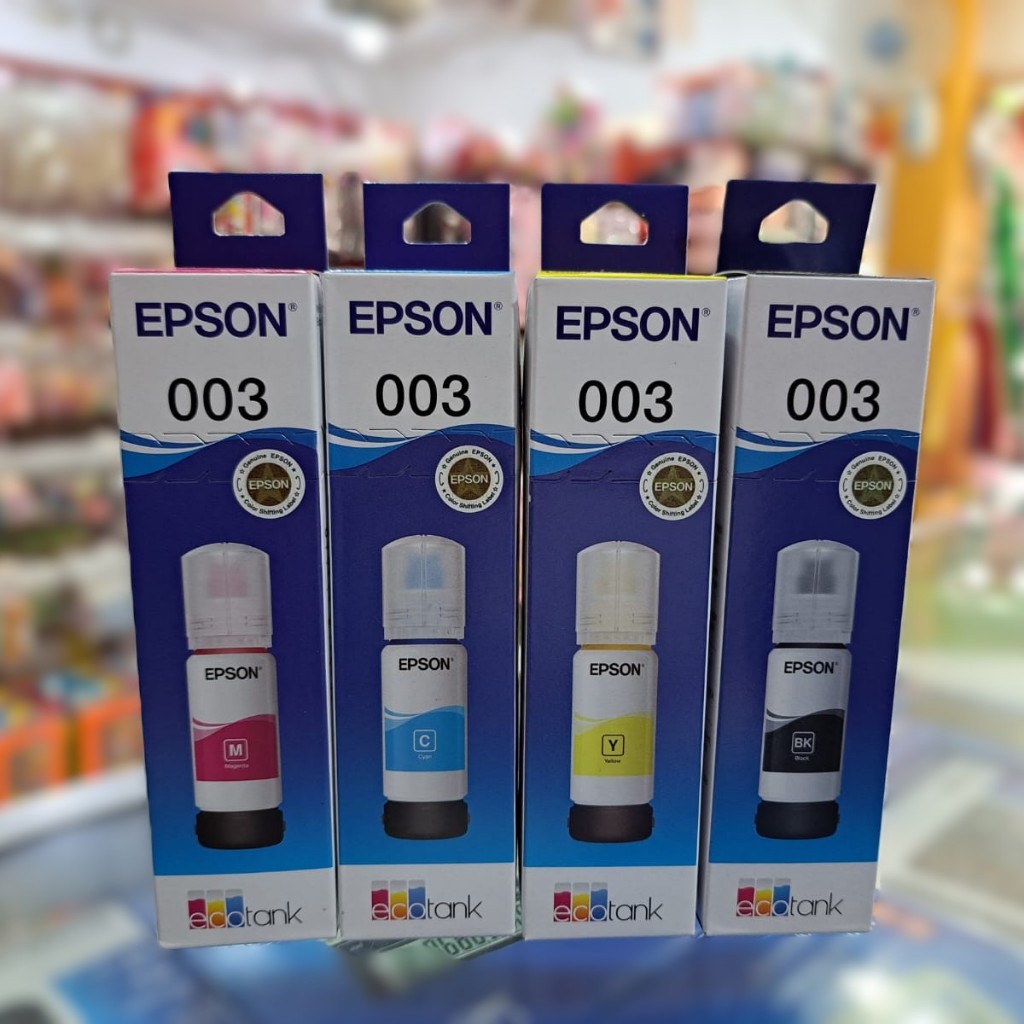 Tinta Epson 003 Original Printer L1110 L1210 L3110 L3210 L3150 L3250 L5190 L5290 / Tinta Epson 003 O