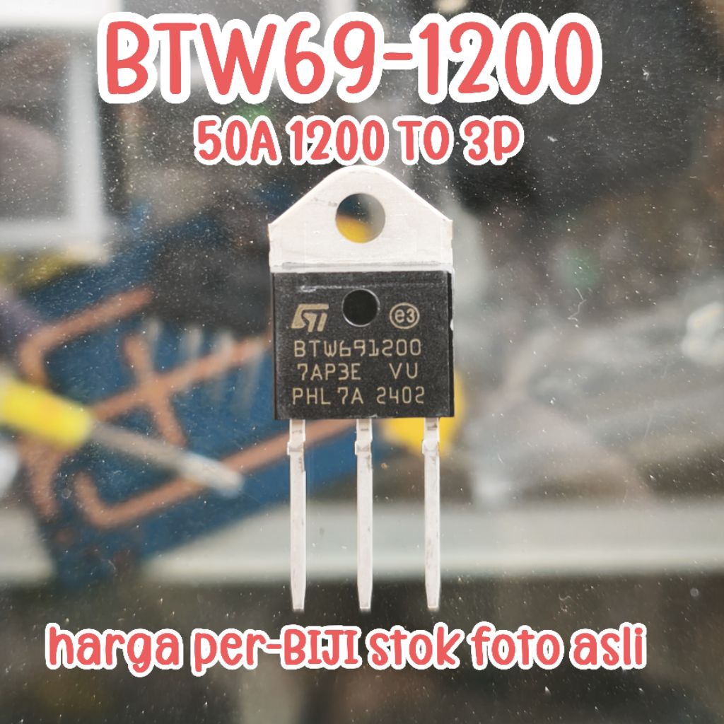 BTW69-1200 BTW691200 BTW69 1200V satu arah dikendalikan TO-3P