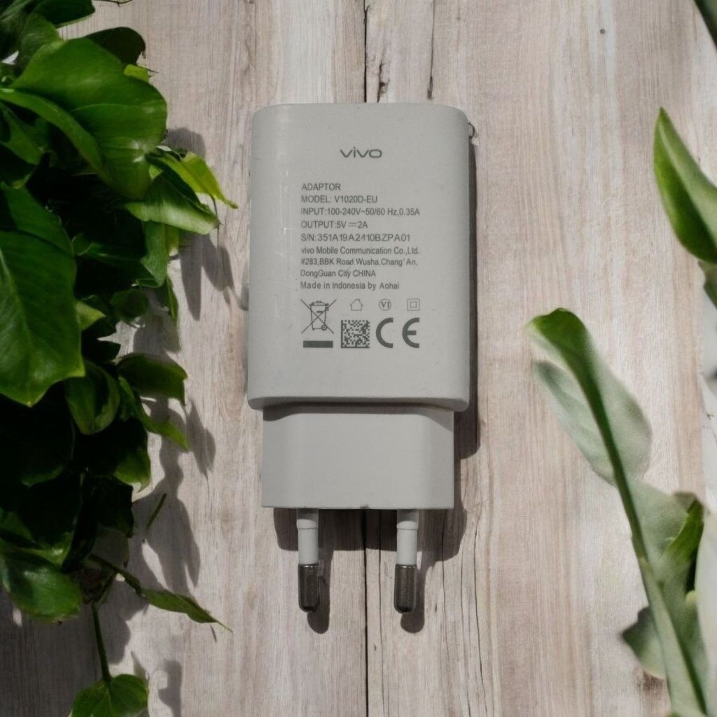 Charger VIVO 2A 10W Second ORI bawaan HP