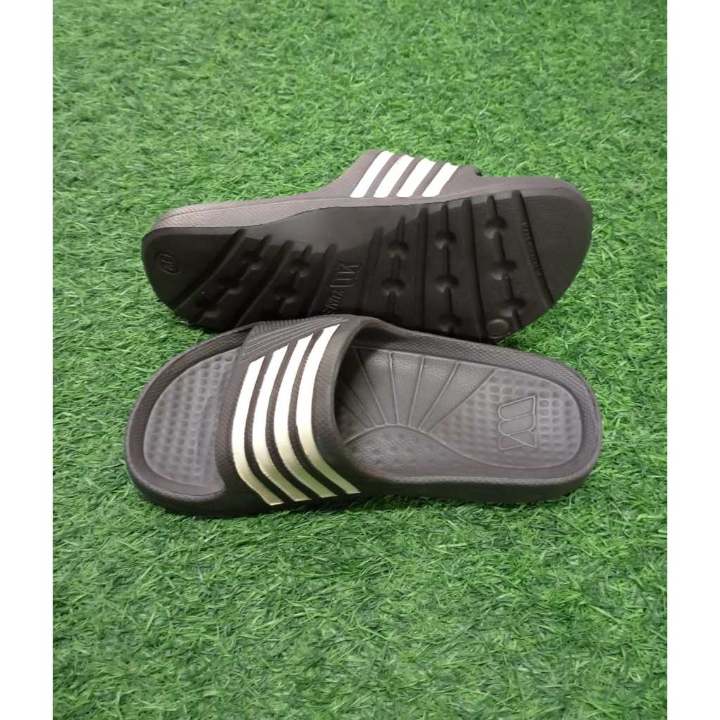 Yumeida T A 7011 (M) Uk 32-37 | Sandal Slip On Garis Pria | Sandal Simpel Dan Ringan (CSDS)