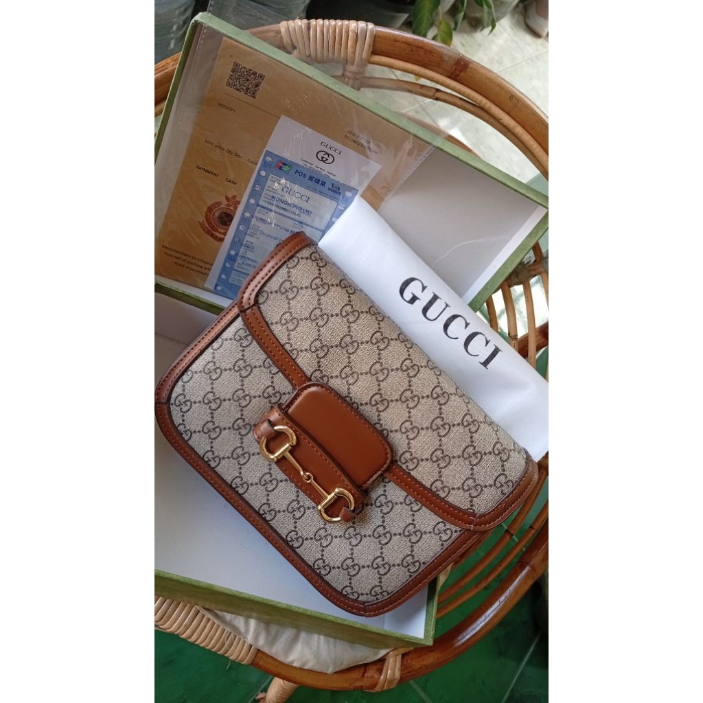 Tas selempang GC Horsebit size 21