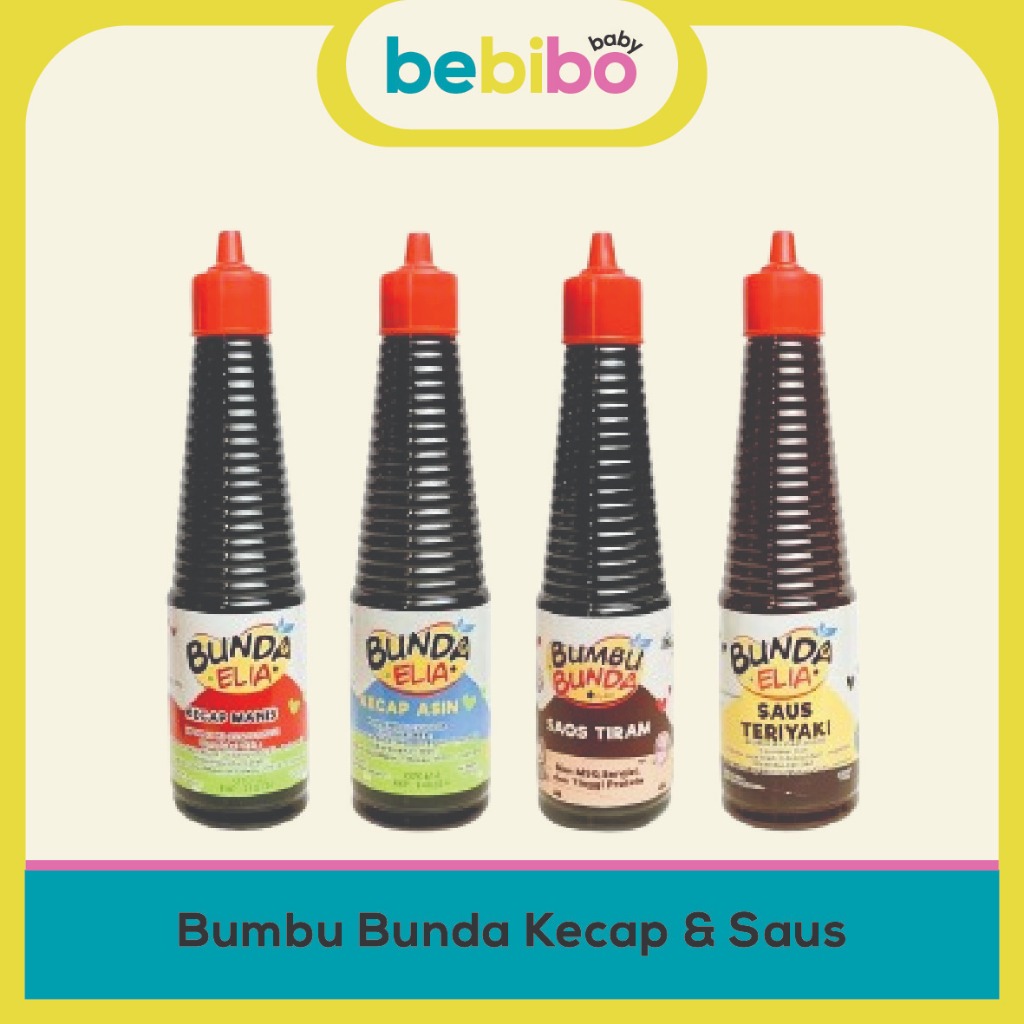 Bumbu Bunda Kecap Manis/Kecap Asin/Saus Tiram/Saus Teriyaki Organik MPASI Bayi