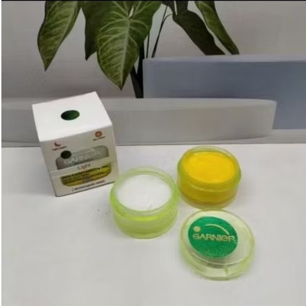 Cream Siang Malam Garnier Susun Whitening pemutih wajah LOSINAN ISI 12PCS