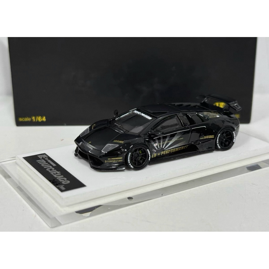 One model LB Performance premium collection LBWK lamborghini Murcielago Black Resin