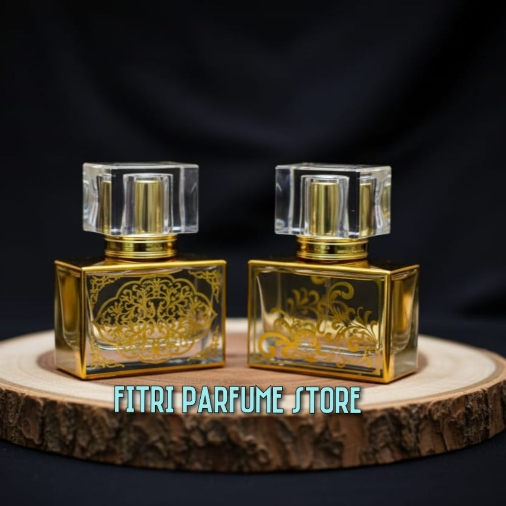 Botol parfum semprot spray kaca 30ml (ANTIK30)