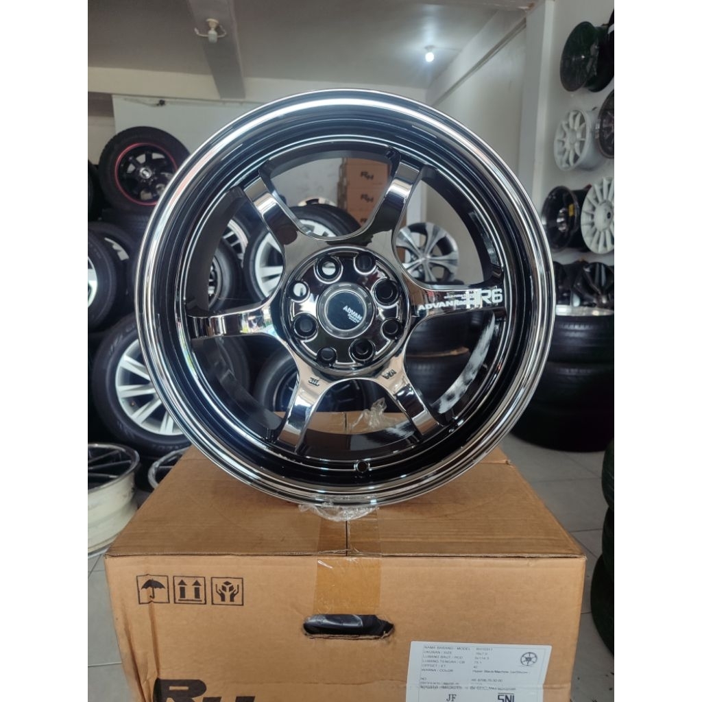velg racing R16 advan racing R6