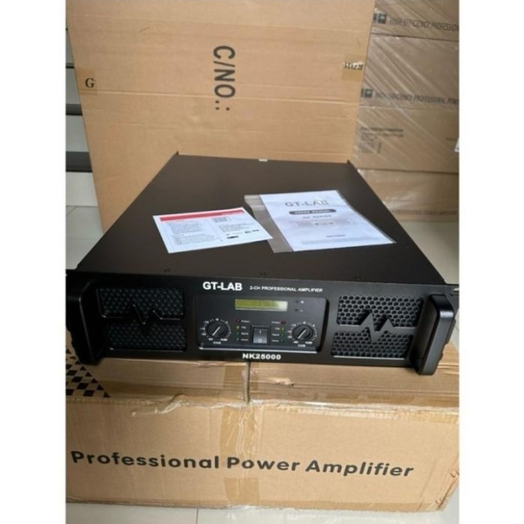 POWER AMPLIFIER GT LAB NK-25000 PRO Gtlab NK25000pro By RDW