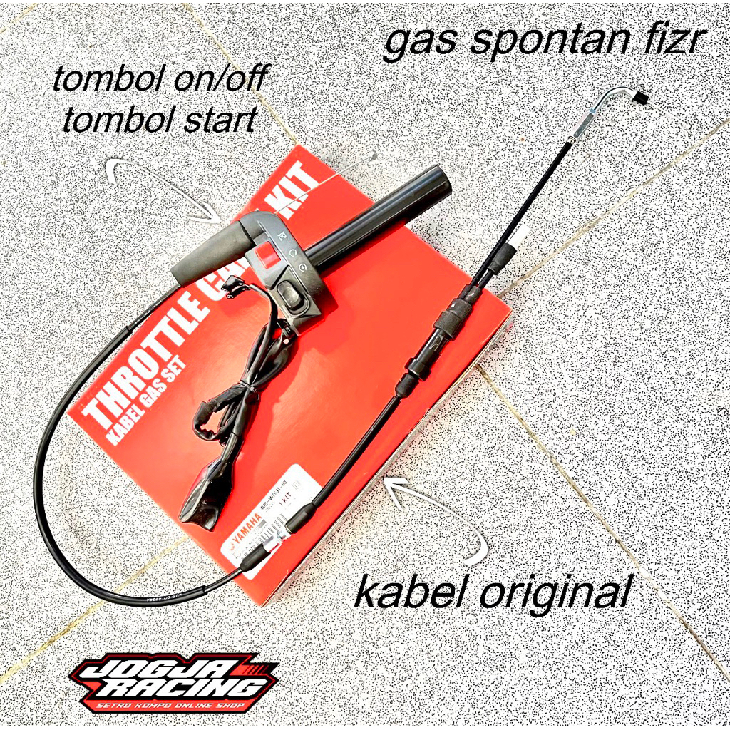 Gas Spontan KSR PNP Fizr F1ZR Kabel Original 4US-WF631-00