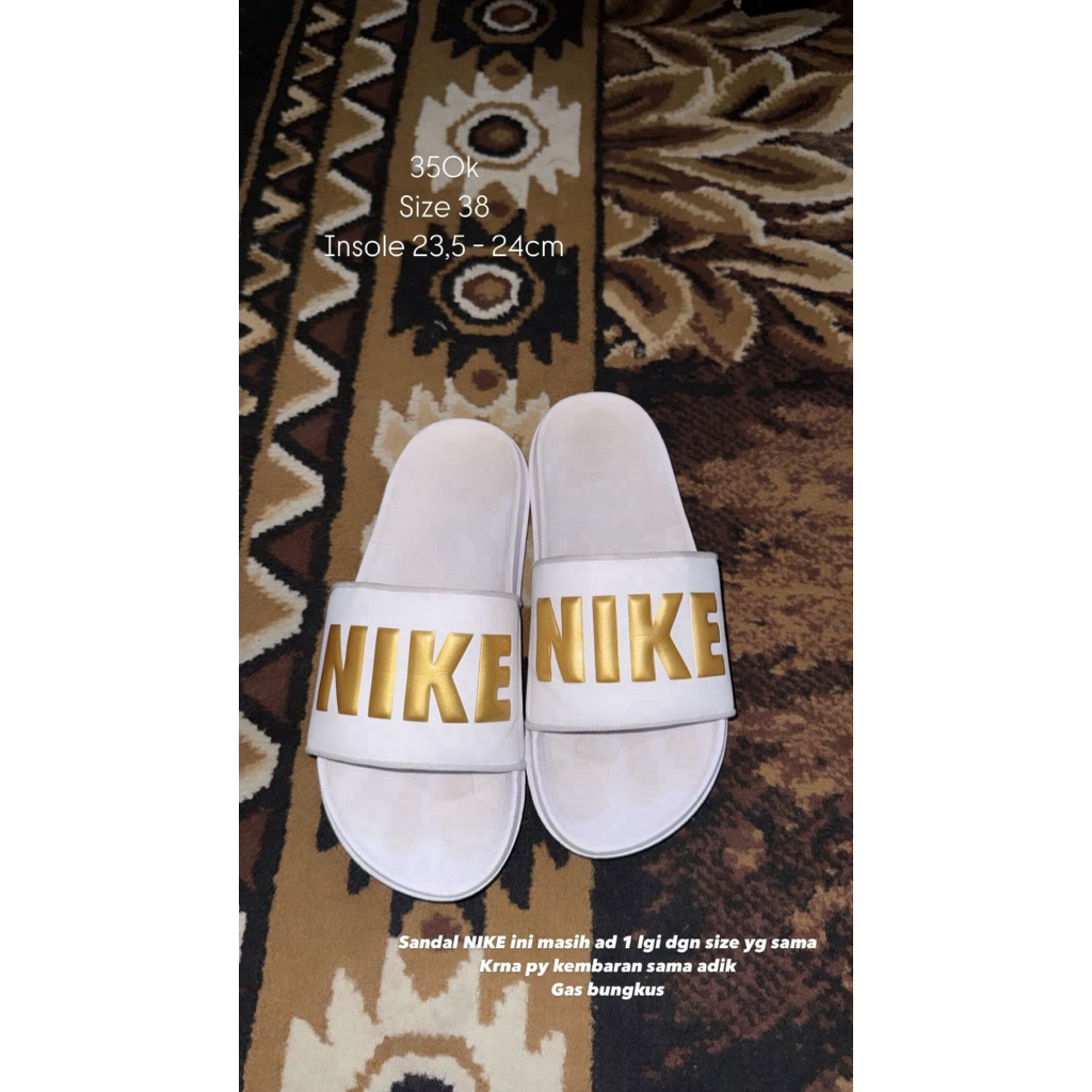 PRELOVED SANDAL NIKE SIZE 38