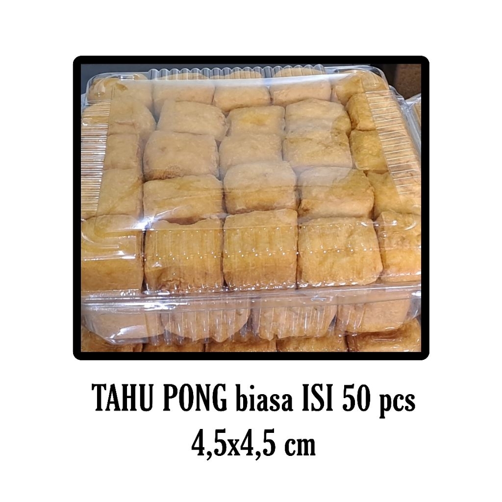 TAHU PONG Biasa isi 50pcs
