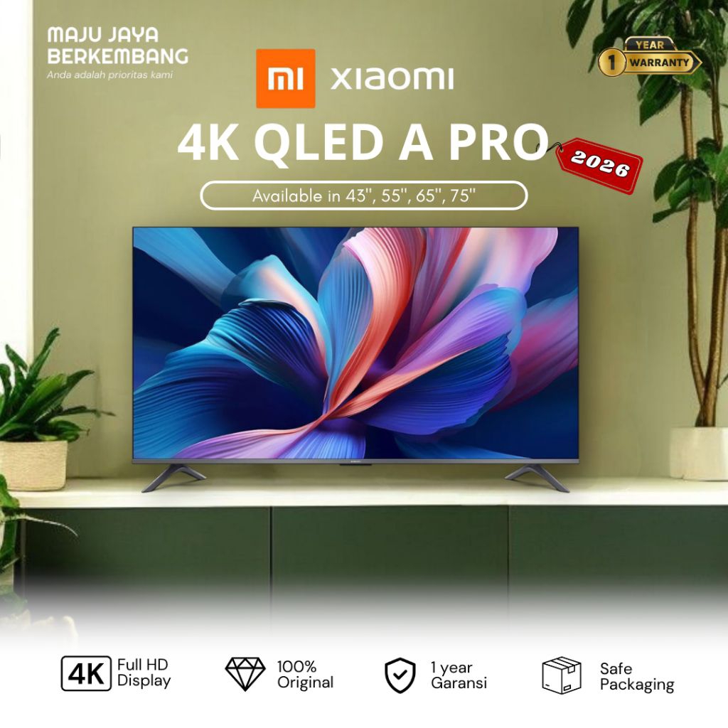 XIAOMI 75 A PRO 2026 QLED 4K GOOGLE TV 75 inch