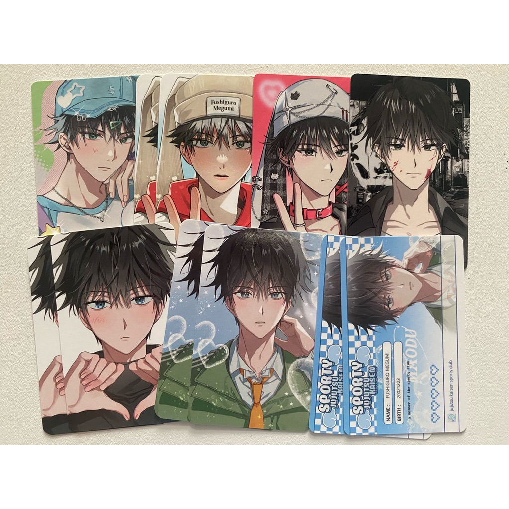 megumi jjk jujutsu kaisen photocard pc ma0du