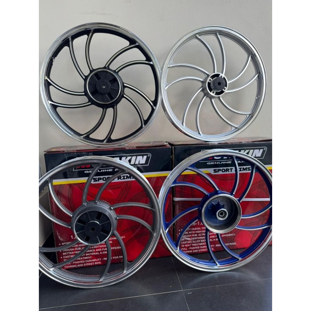 velg cefiro Yamaha RX king R18 Mutakin depan belakang