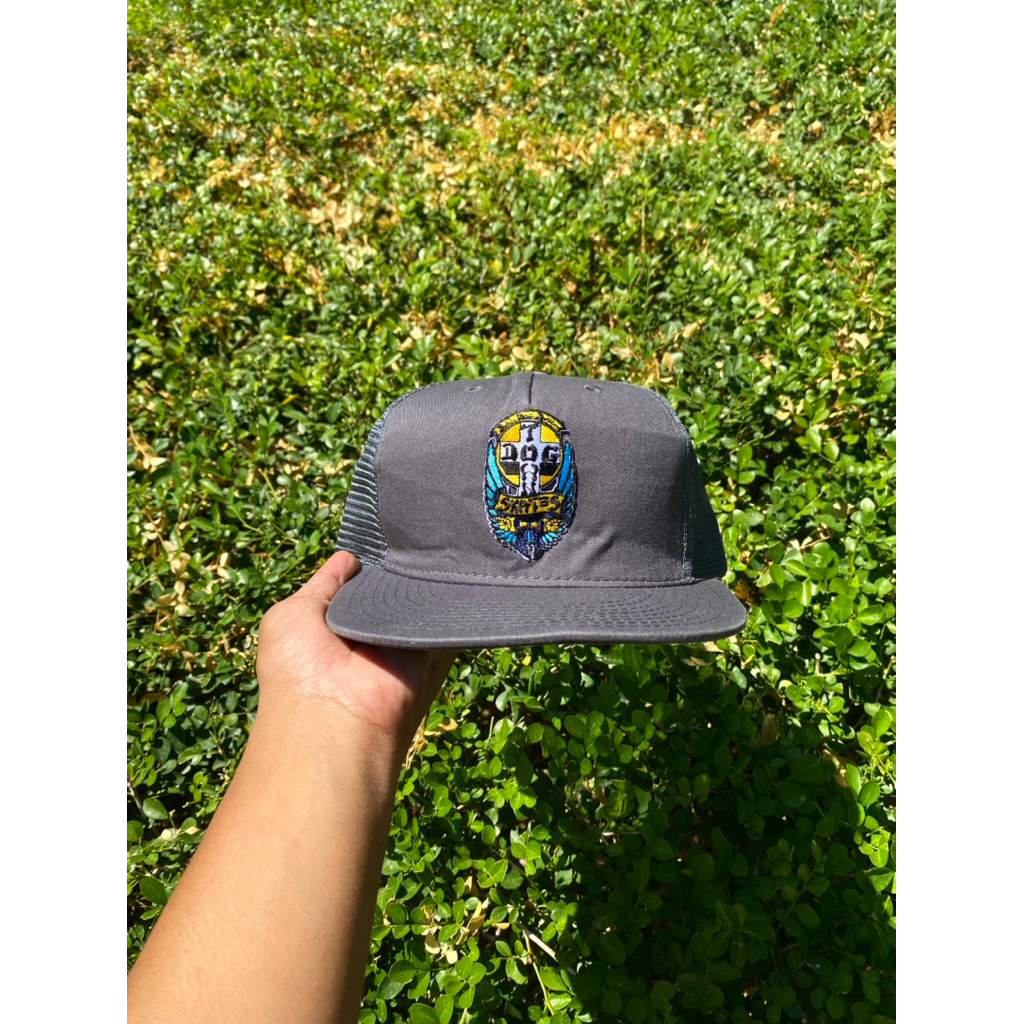 DogTown Bull Dog Skates by Decky Trucker Hat